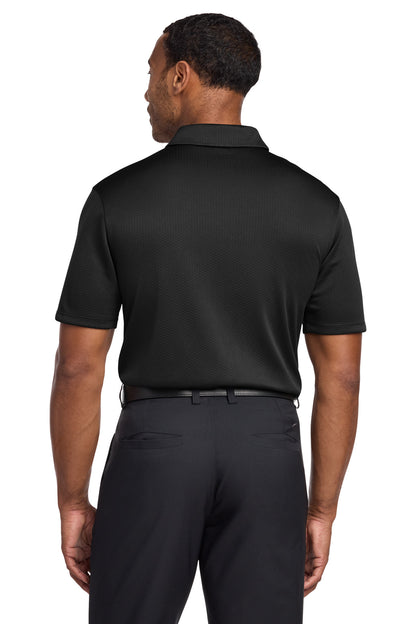 Nike Dri-FIT Hex Textured Polo NKAH6266 Black