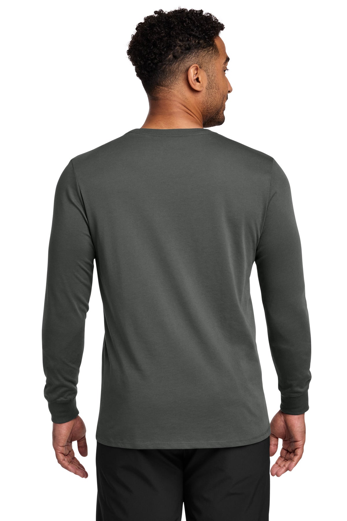 Nike Dri-FIT Cotton/Poly Long Sleeve Tee image 2