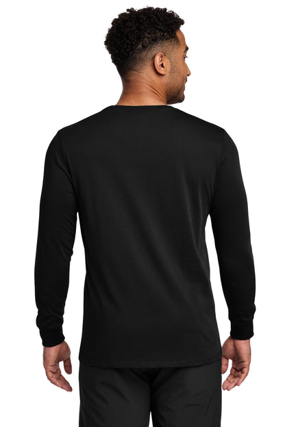 Nike Dri-FIT Cotton/Poly Long Sleeve Tee NKBQ5230 Black
