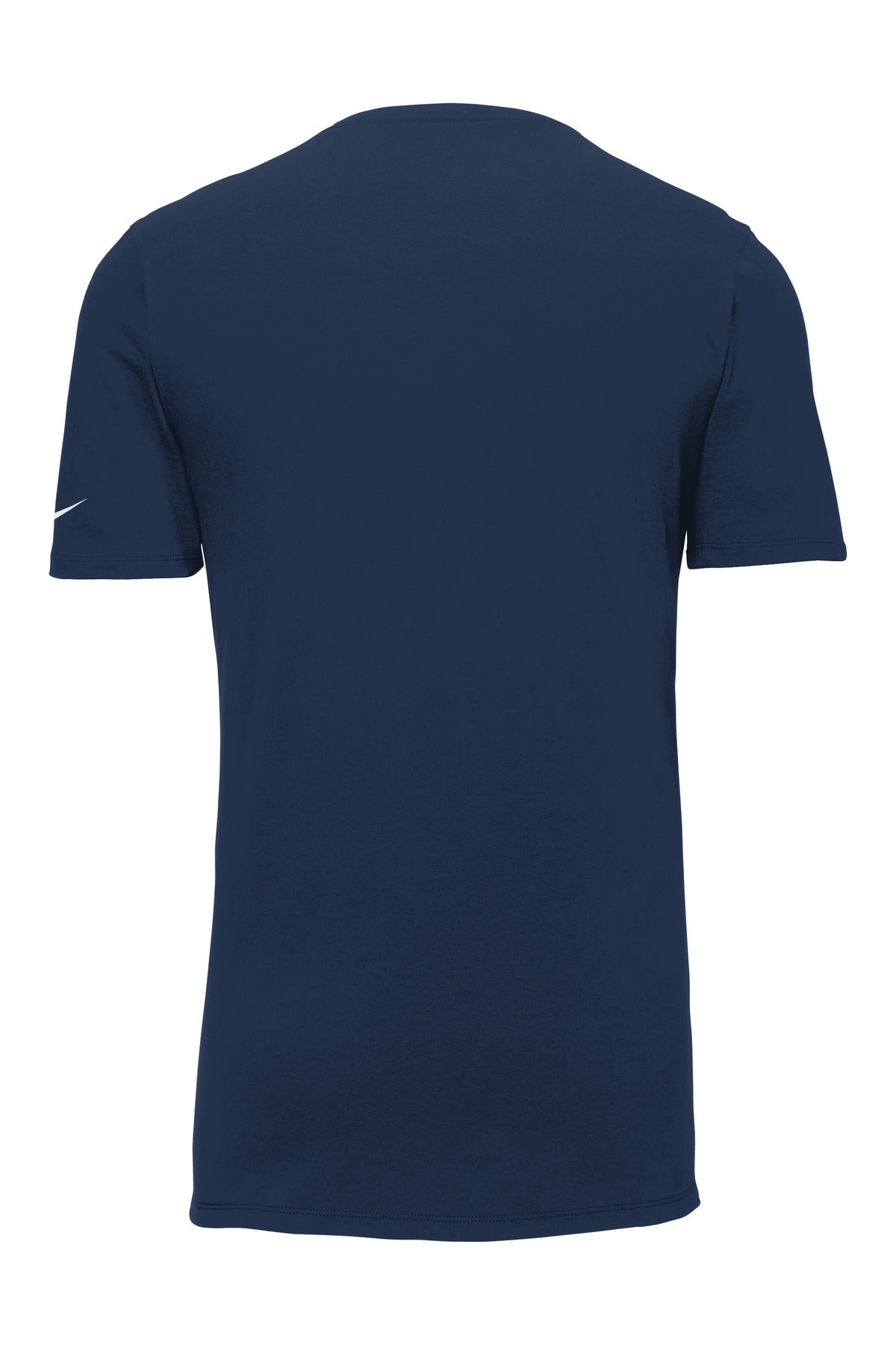 Nike Dri-FIT Cotton/Poly Tee. NKBQ5231 College Navy