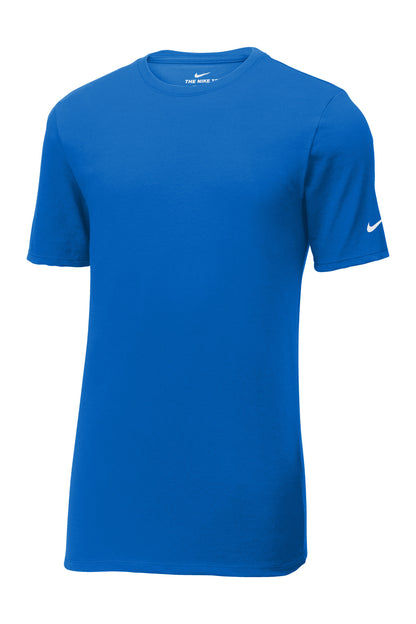 Nike Dri-FIT Cotton/Poly Tee. NKBQ5231 Game Royal