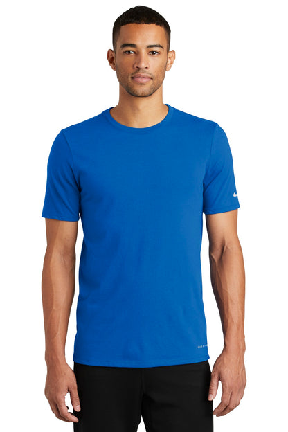 Nike Dri-FIT Cotton/Poly Tee. NKBQ5231 Game Royal