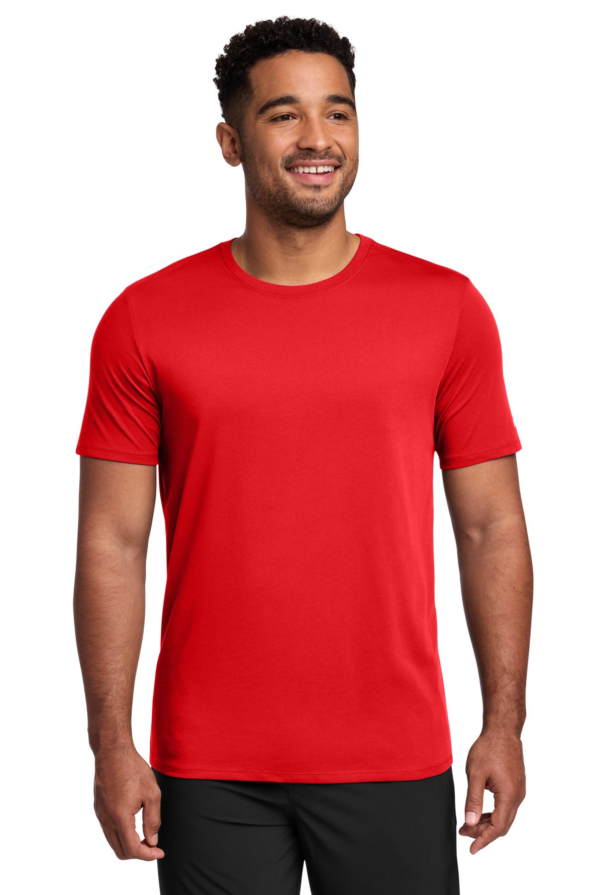 Nike Dri-FIT Cotton/Poly Tee NKBQ5231 University Red