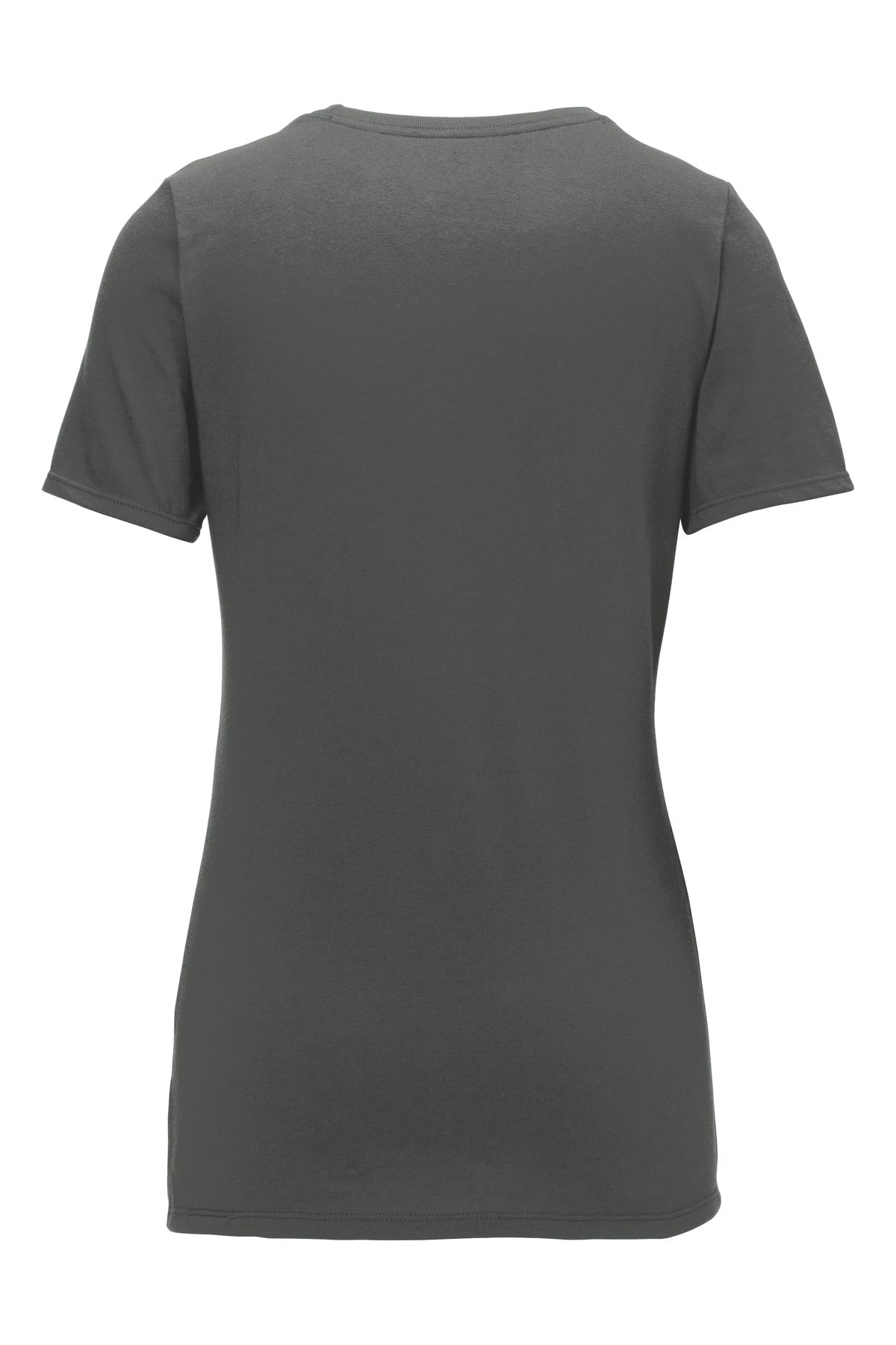 Nike Women's Dri-FIT Cotton/Poly Scoop Neck Tee NKBQ5234 Anthracite
