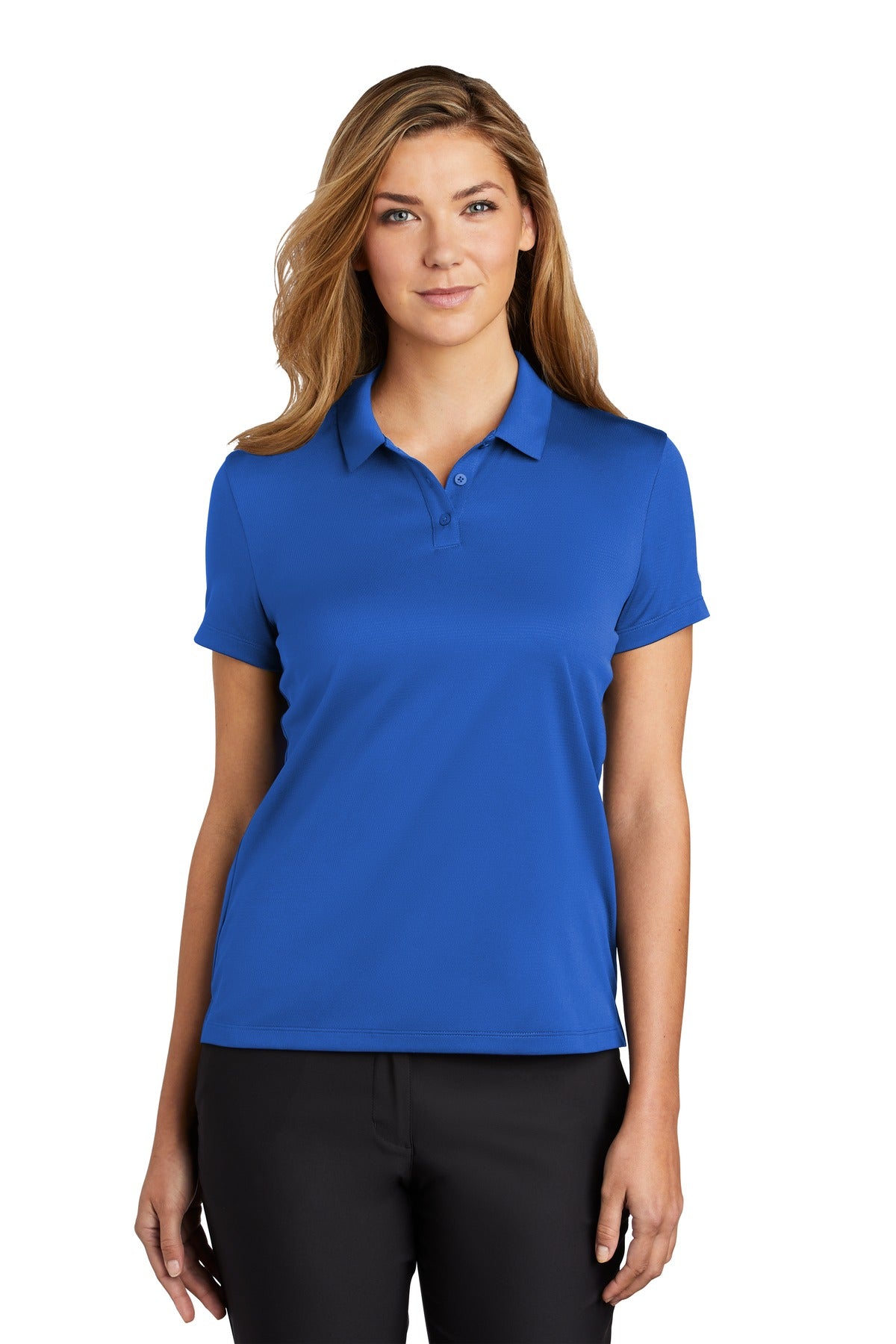 Nike Women's Dry Essential Solid Polo NKBV6043 Game Royal