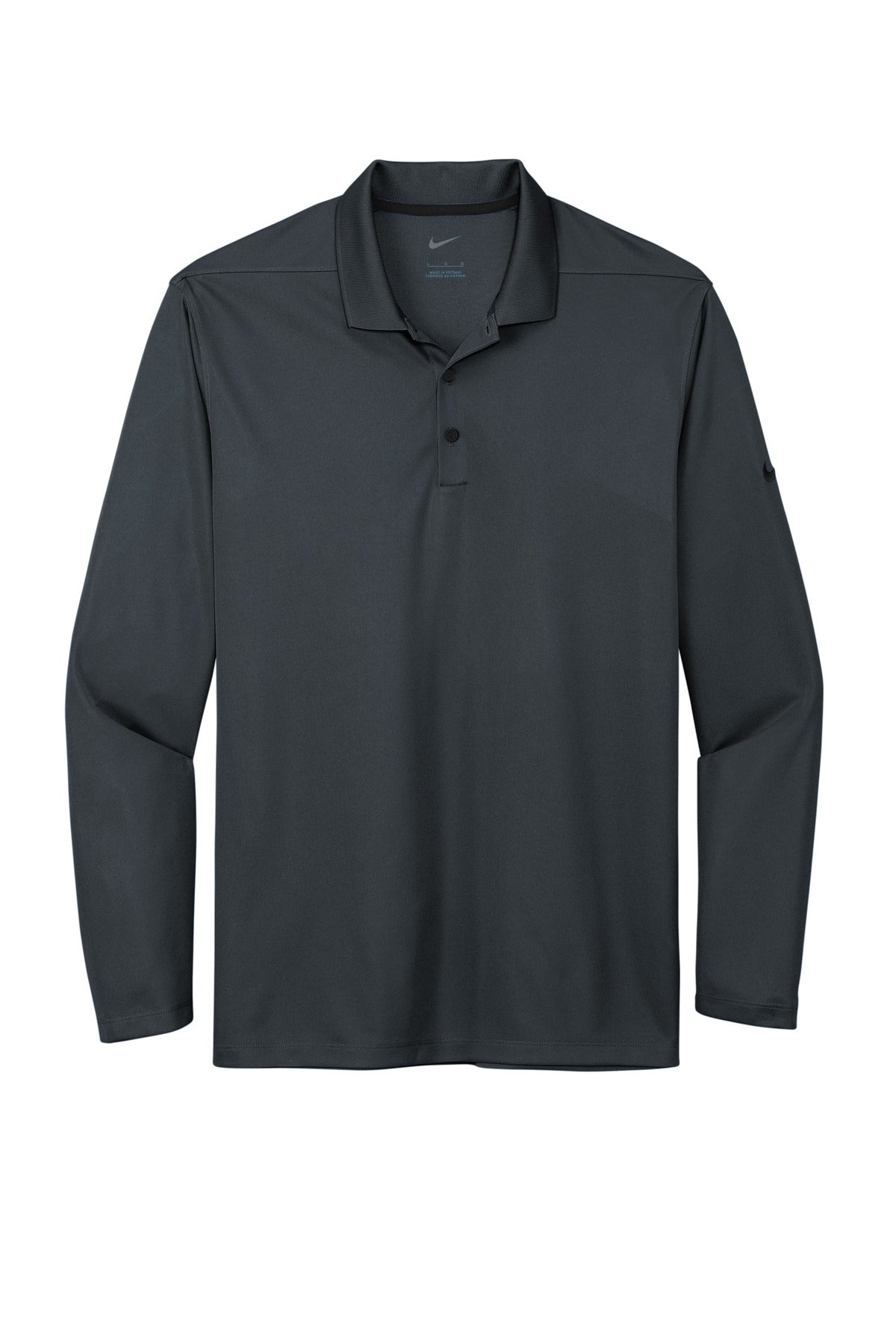 Nike Dri-FIT Micro Pique 2.0 Long Sleeve Polo NKDC2104 Anthracite