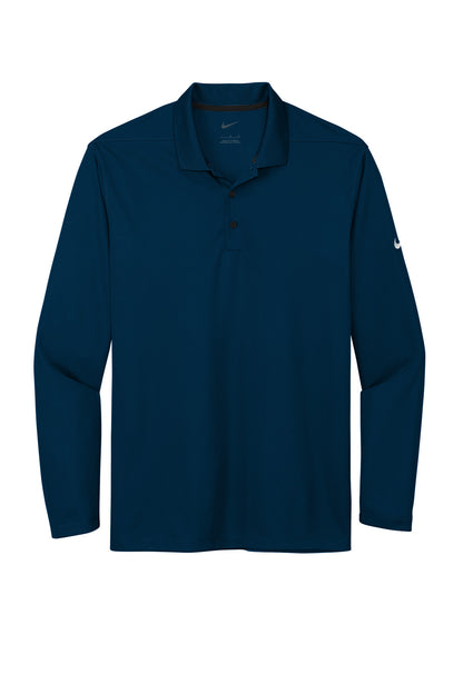 Nike Dri-FIT Micro Pique 2.0 Long Sleeve Polo NKDC2104 Navy