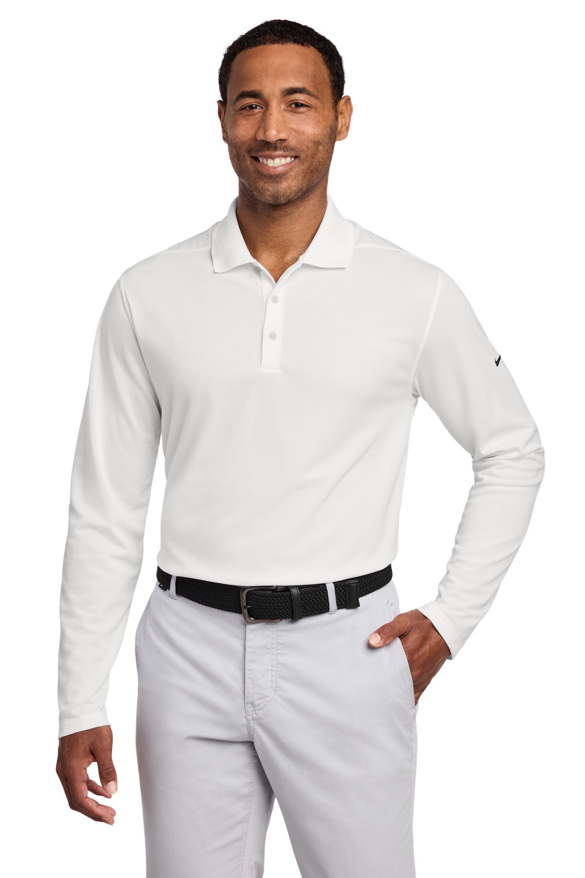 Nike Dri-FIT Micro Pique 20 Long Sleeve Polo image 1