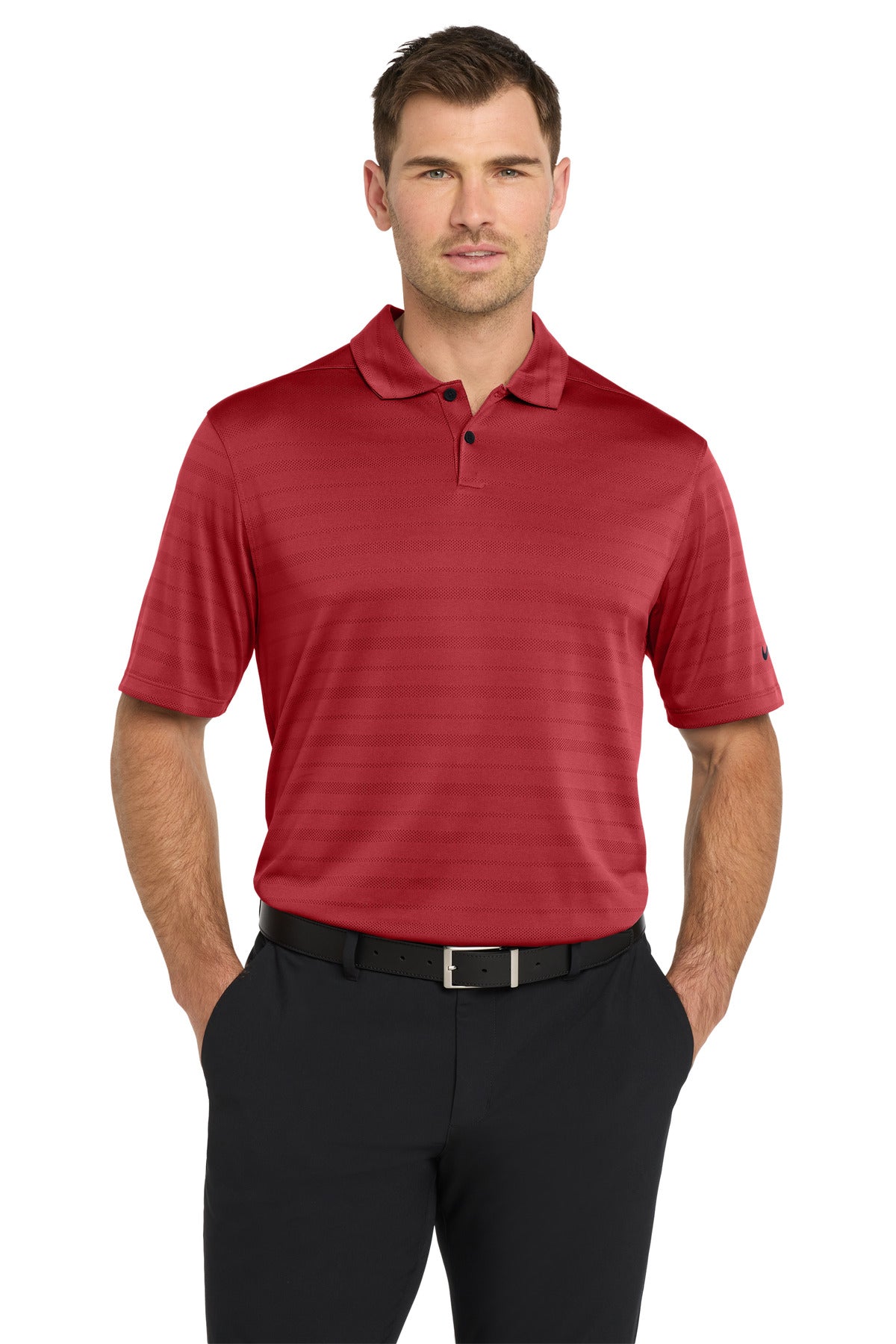 Nike Dri-FIT Vapor Jacquard Polo NKDC2115 Team Red
