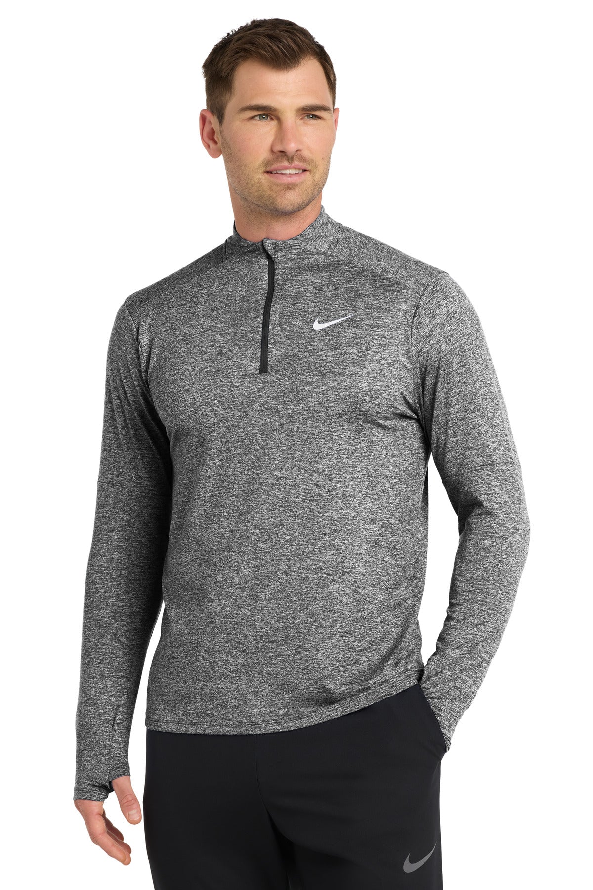 Nike Dri-FIT Element 1/2-Zip Top NKDH4949 Black Heather