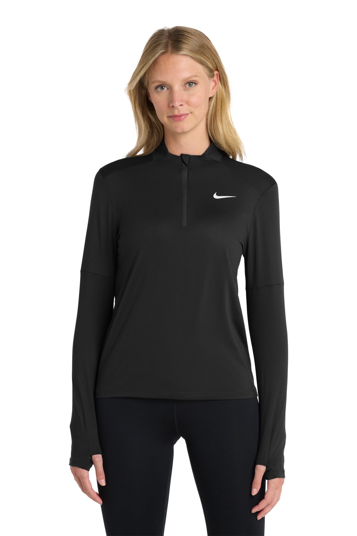 Nike Women's Dri-FIT Element 1/2-Zip Top NKDH4951 Black