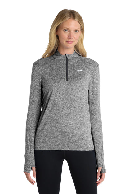 Nike Women's Dri-FIT Element 1/2-Zip Top NKDH4951 Black Heather