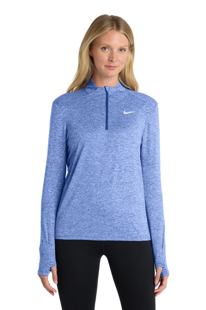 Nike Women's Dri-FIT Element 1/2-Zip Top NKDH4951 Royal Heather