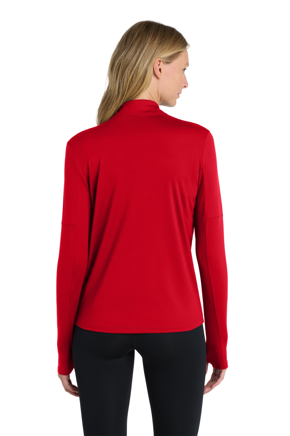 Nike Women's Dri-FIT Element 1/2-Zip Top NKDH4951 Scarlet