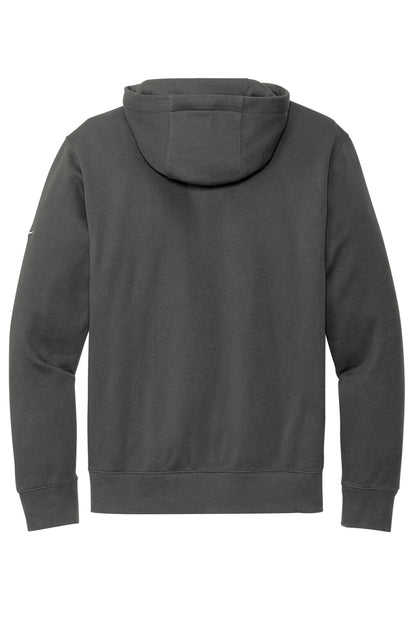 Nike Club Fleece Sleeve Swoosh Pullover Hoodie NKDR1499 Anthracite
