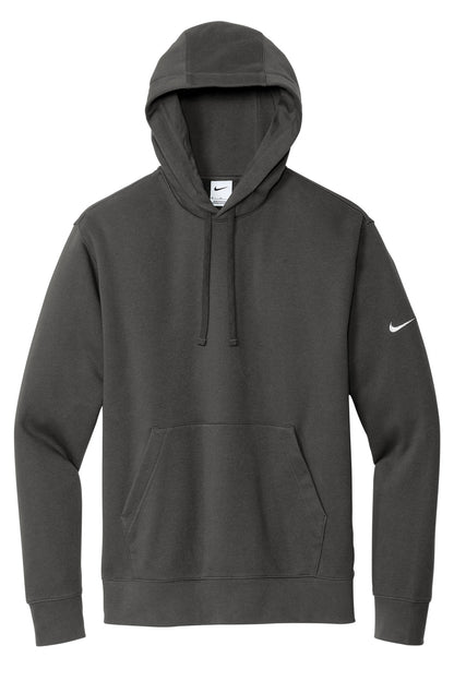 Nike Club Fleece Sleeve Swoosh Pullover Hoodie NKDR1499 Anthracite