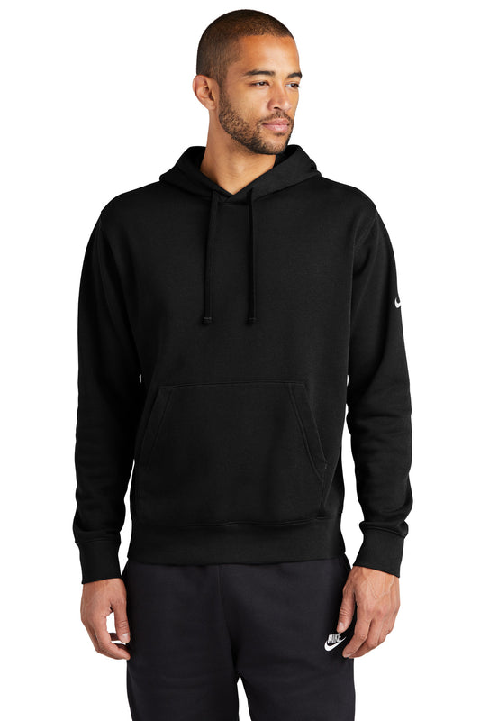Nike Club Fleece Sleeve Swoosh Pullover Hoodie NKDR1499 Black