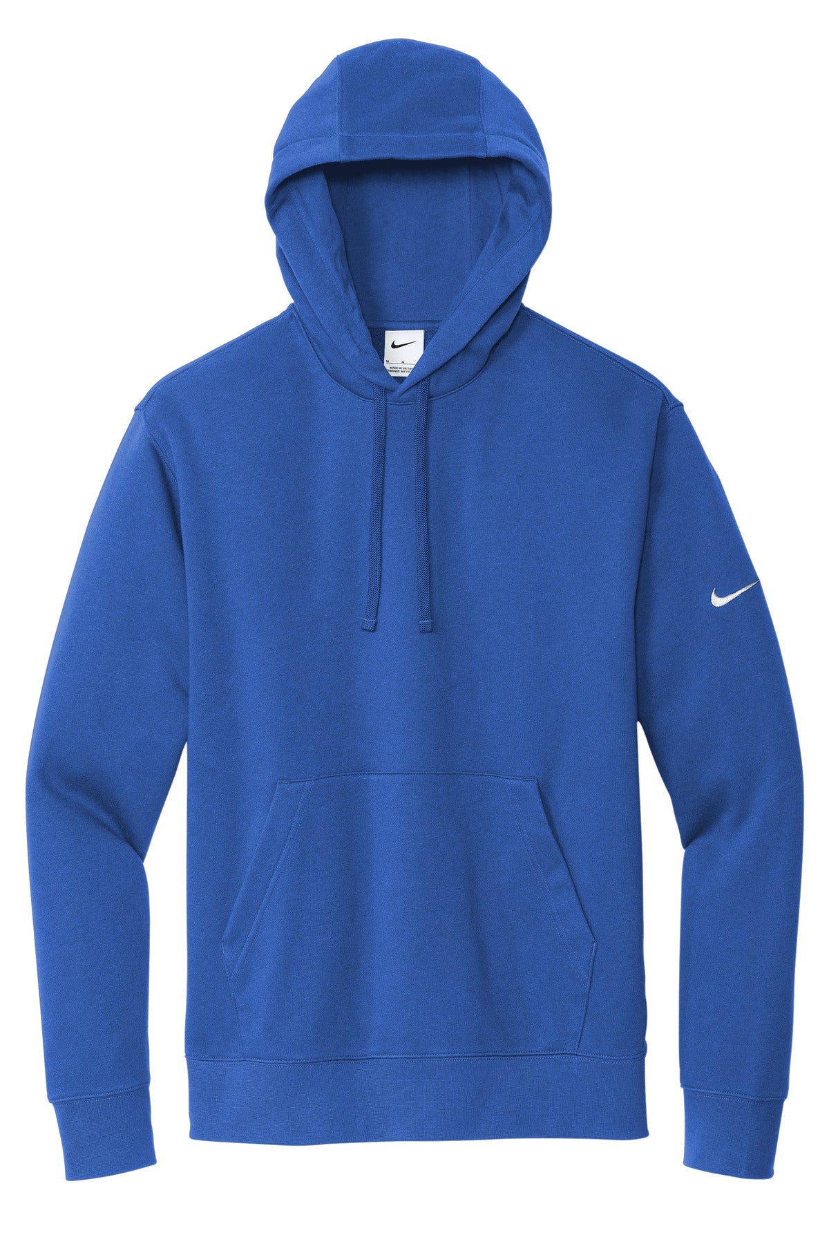 Nike Club Fleece Sleeve Swoosh Pullover Hoodie NKDR1499 Game Royal