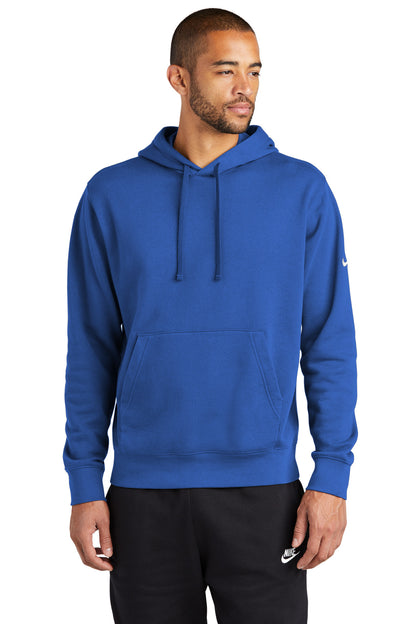 Nike Club Fleece Sleeve Swoosh Pullover Hoodie NKDR1499 Game Royal