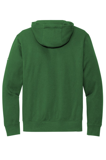 Nike Club Fleece Sleeve Swoosh Pullover Hoodie NKDR1499 Gorge Green