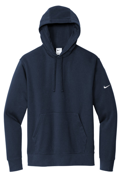 Nike Club Fleece Sleeve Swoosh Pullover Hoodie NKDR1499 Midnight Navy