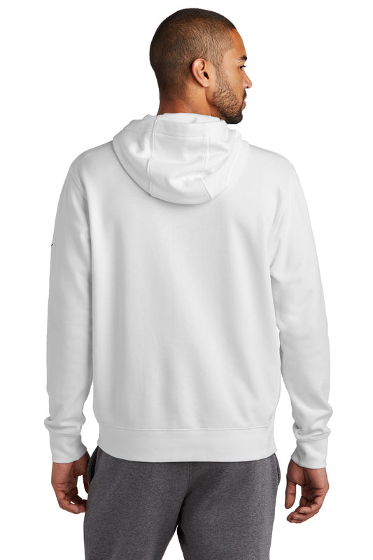 Nike Club Fleece Sleeve Swoosh Pullover Hoodie NKDR1499 White