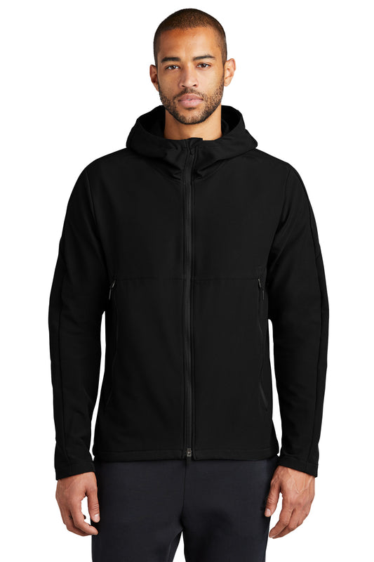 Nike Hooded Soft Shell Jacket NKDR1543 Black
