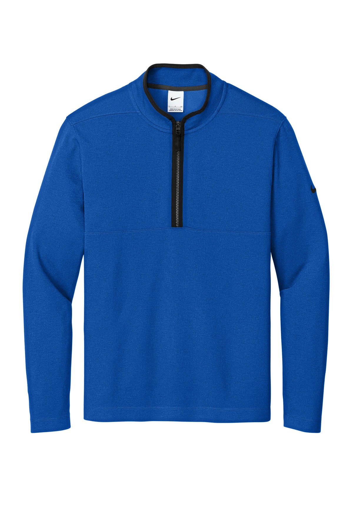 Nike Textured 1/2-Zip Cover-Up NKDX6702 Gym Blue