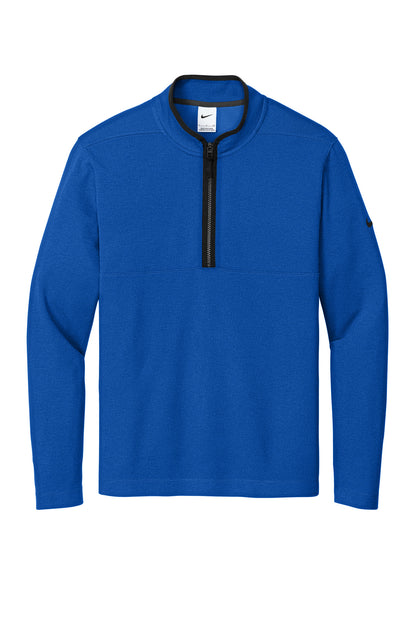 Nike Textured 1/2-Zip Cover-Up NKDX6702 Gym Blue