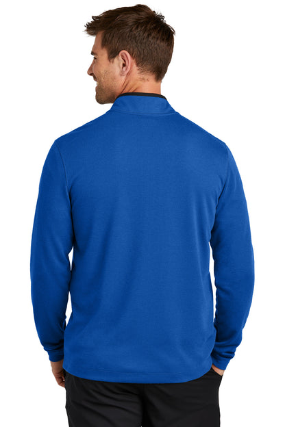 Nike Textured 1/2-Zip Cover-Up NKDX6702 Gym Blue