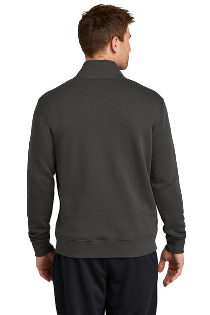 Cleveland Clinic Nike Club Fleece Sleeve Swoosh 1/2-Zip NKDX6718 Anthracite