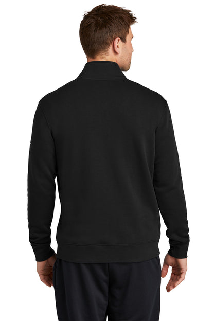 Nike Club Fleece Sleeve Swoosh 1/2-Zip NKDX6718 Black