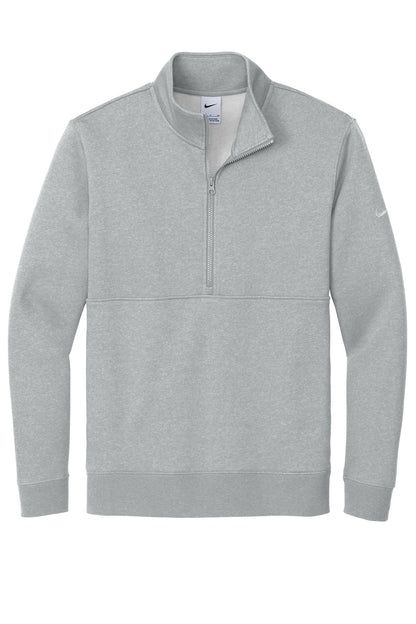 Cleveland Clinic Nike Club Fleece Sleeve Swoosh 1/2-Zip NKDX6718 Dark Grey Heather