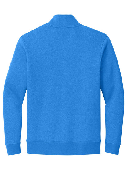 Cleveland Clinic Nike Club Fleece Sleeve Swoosh 1/2-Zip NKDX6718 Light Game Royal Heather