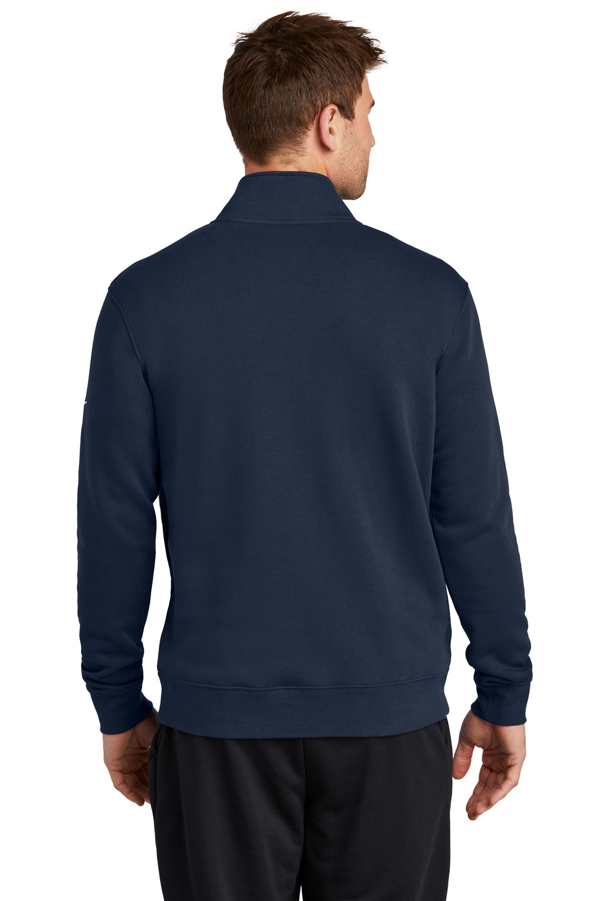 Nike Club Fleece Sleeve Swoosh 1/2-Zip NKDX6718 image 2