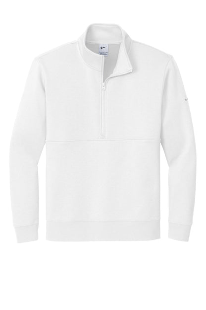 Cleveland Clinic Nike Club Fleece Sleeve Swoosh 1/2-Zip NKDX6718 White