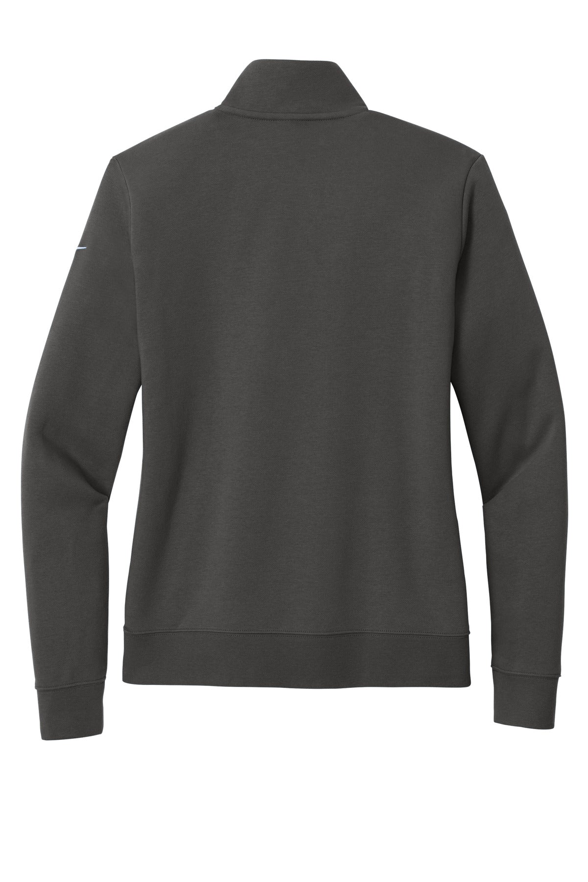 Cleveland Clinic Nike Women's Club Fleece Sleeve Swoosh 1/2-Zip NKDX6720 Anthracite