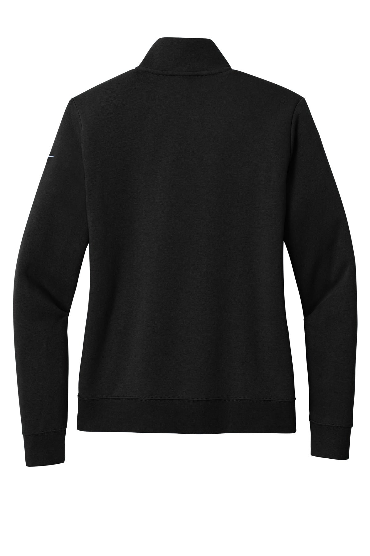 Cleveland Clinic Nike Women's Club Fleece Sleeve Swoosh 1/2-Zip NKDX6720 Black