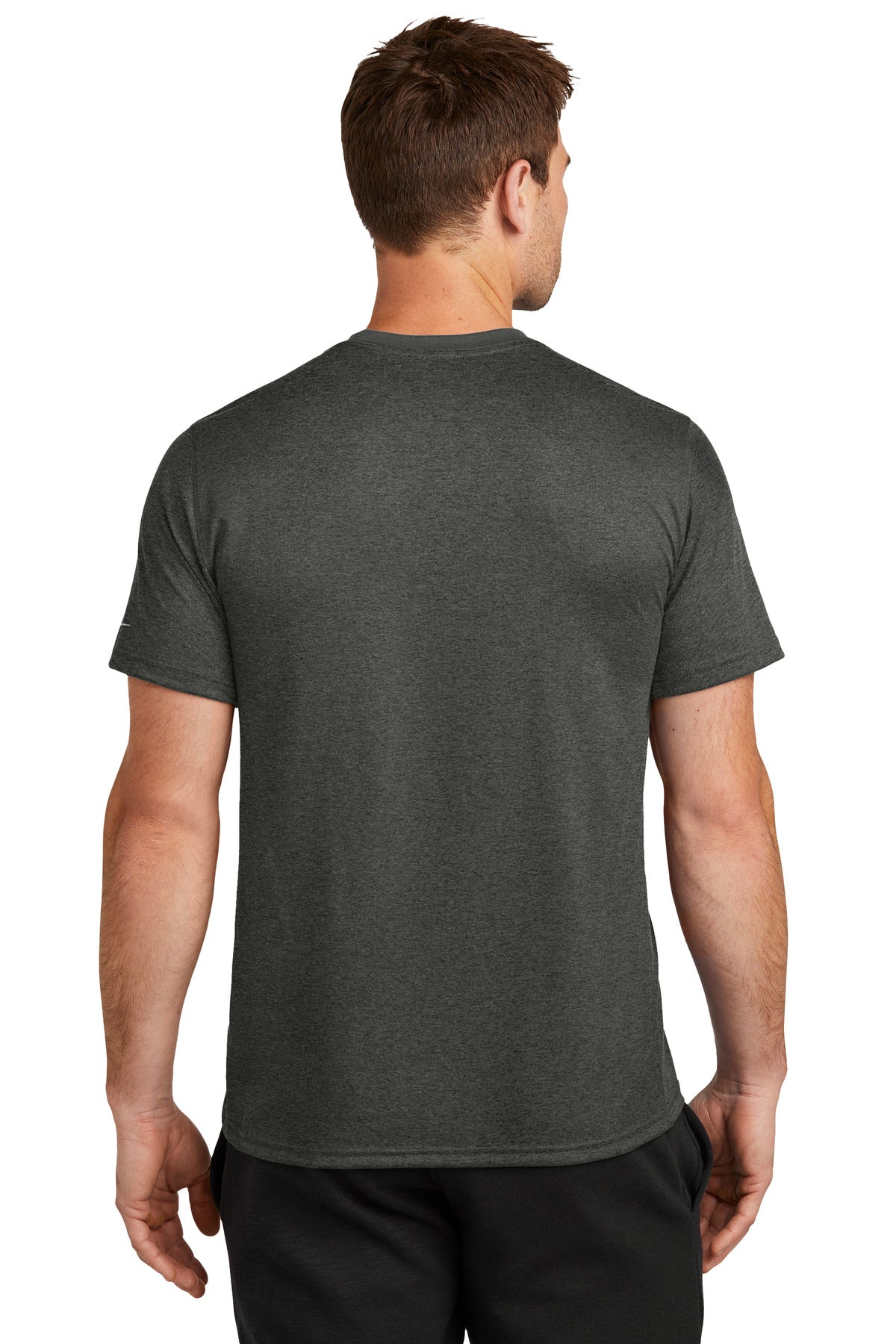 Nike Swoosh Sleeve rLegend Tee NKDX8730 Dark Smoke Heather