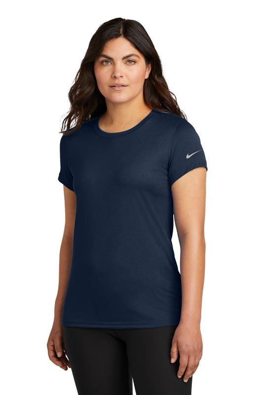 Nike Women's Swoosh Sleeve rLegend Tee NKDX8734 College Navy