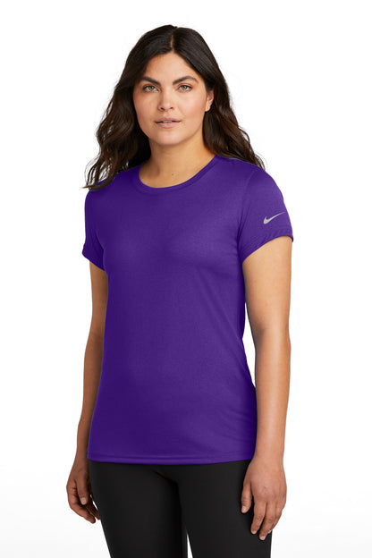Nike Women's Swoosh Sleeve rLegend Tee NKDX8734 Court Purple