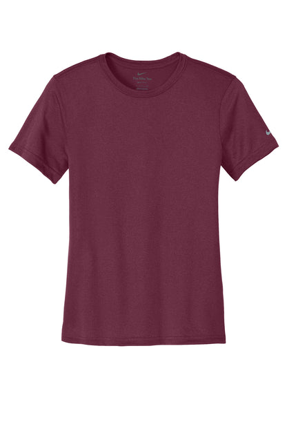 Nike Women's Swoosh Sleeve rLegend Tee NKDX8734 Deep Maroon