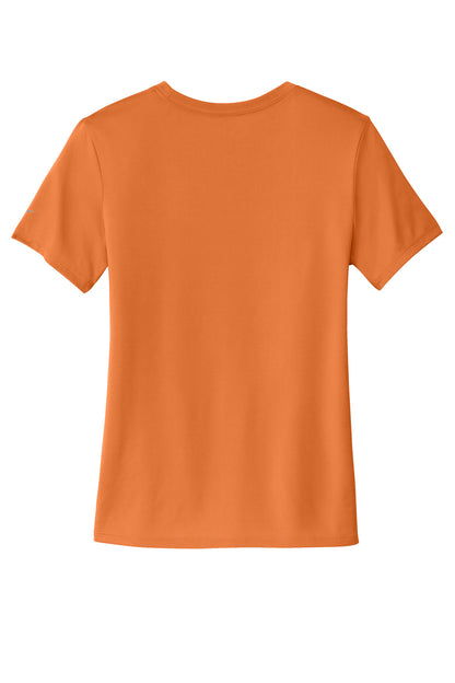 Nike Women's Swoosh Sleeve rLegend Tee NKDX8734 Desert Orange