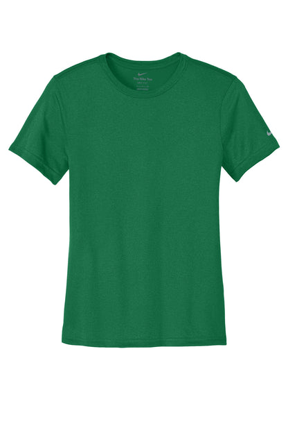Nike Women's Swoosh Sleeve rLegend Tee NKDX8734 Gorge Green