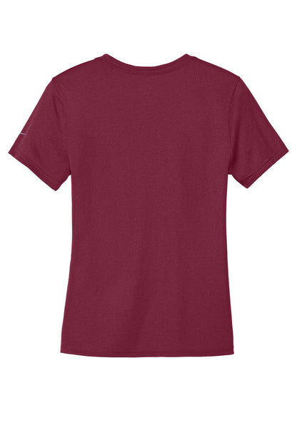 Nike Women's Swoosh Sleeve rLegend Tee NKDX8734 Team Maroon