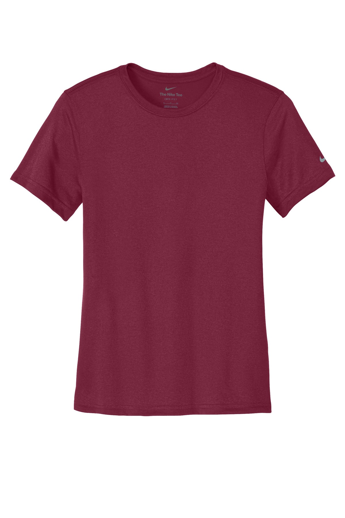 Nike Women's Swoosh Sleeve rLegend Tee NKDX8734 Team Maroon