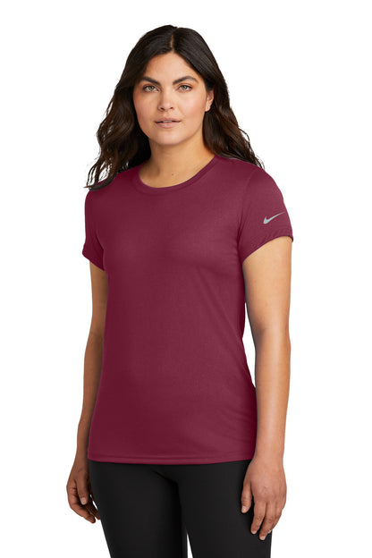 Nike Women's Swoosh Sleeve rLegend Tee NKDX8734 Team Maroon