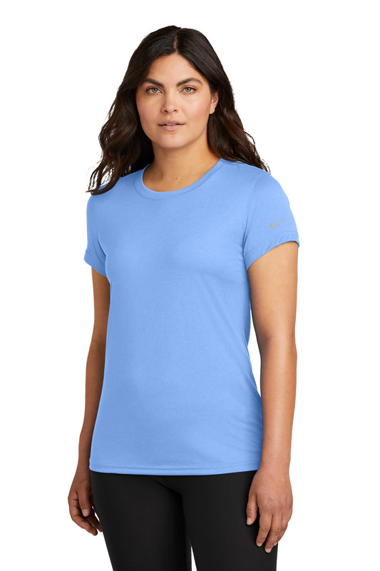 Nike Women's Swoosh Sleeve rLegend Tee NKDX8734 Valor Blue