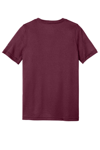 Nike Youth Swoosh Sleeve rLegend Tee NKDX8787 Deep Maroon