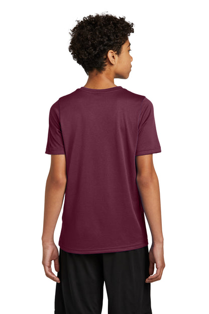 Nike Youth Swoosh Sleeve rLegend Tee NKDX8787 Deep Maroon